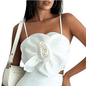 Top 3D Flower Cami Top